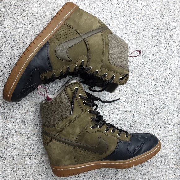 nike dunk sky hi dark loden